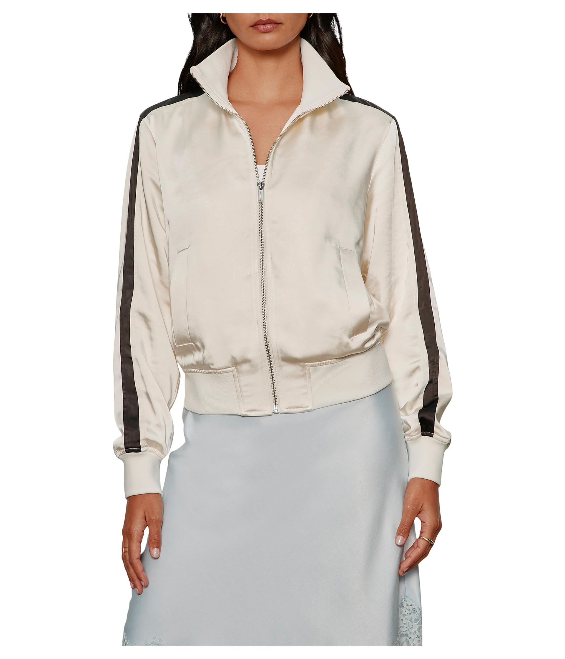 Satin Track Jacket