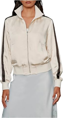 Satin Track Jacket