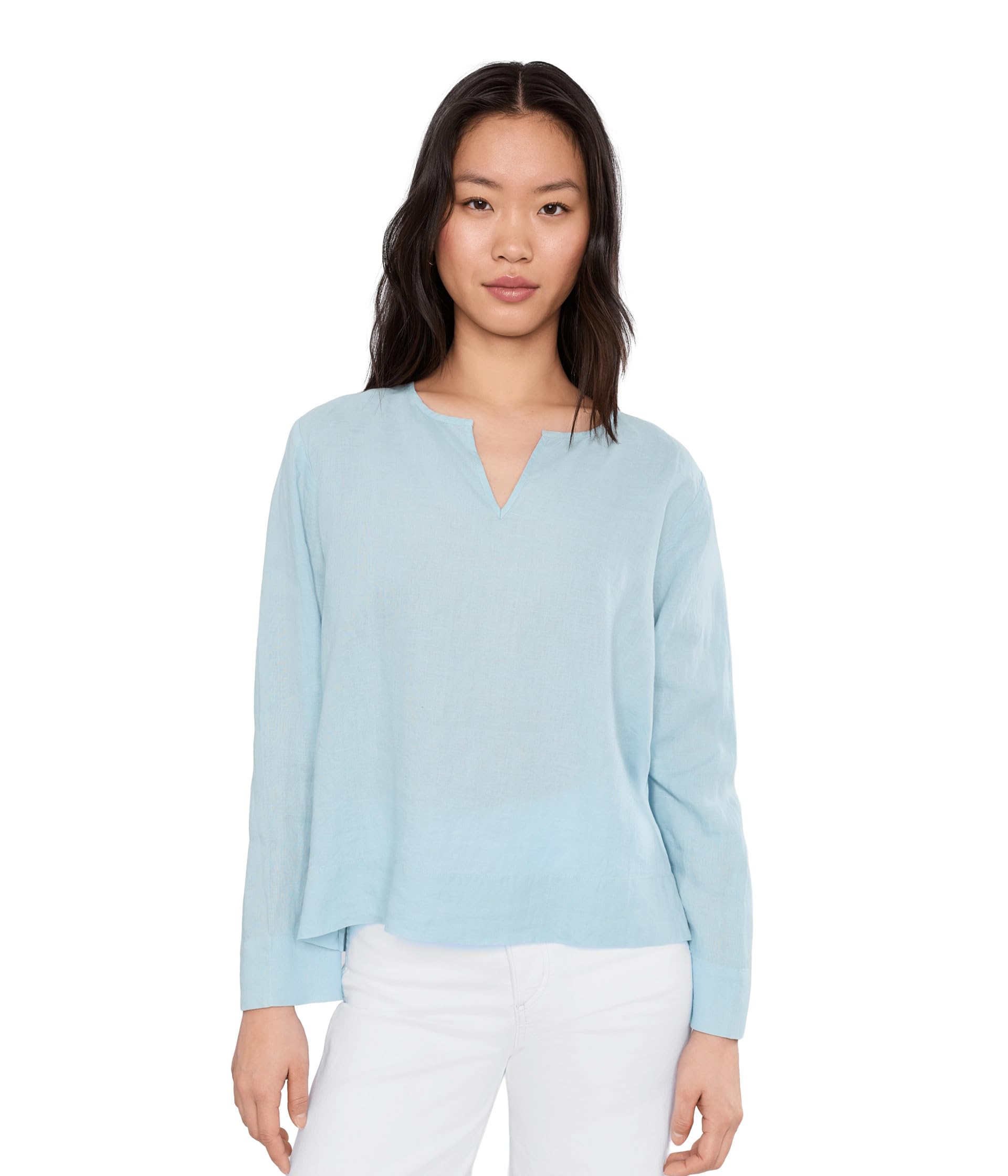 Топ из льна Organic Handkerchief Linen Eileen Fisher