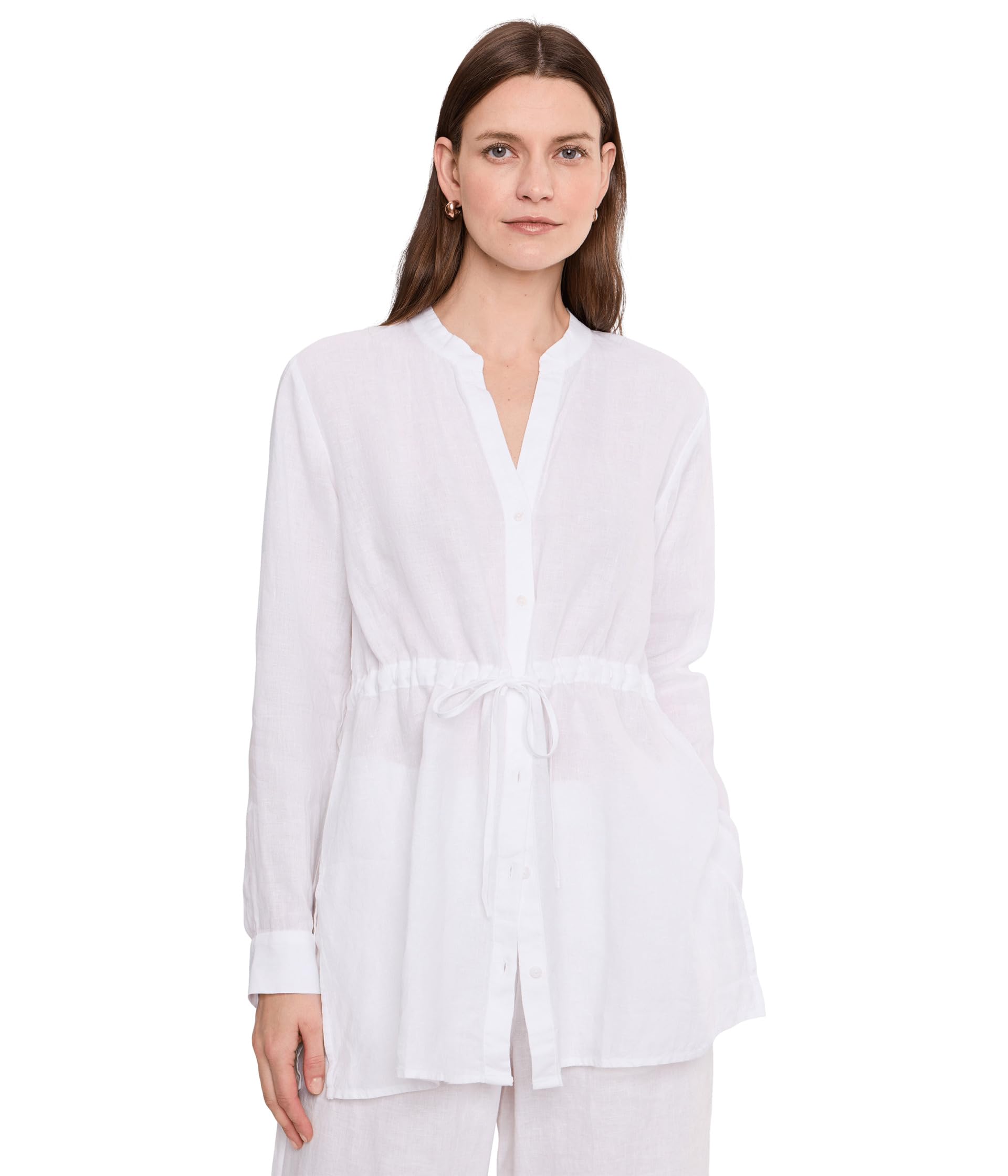 Длинная рубашка Eileen Fisher Organic Handkerchief Linen