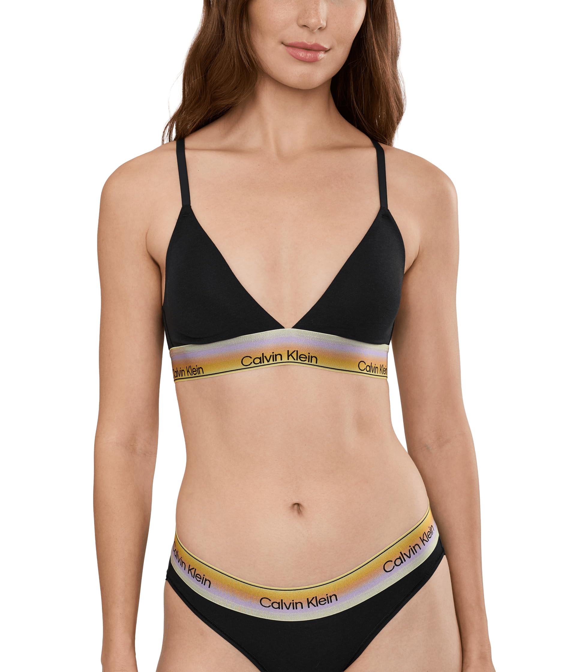 Calvin Klein Underwear Бюстгальтер-бралетт Pride Triangle