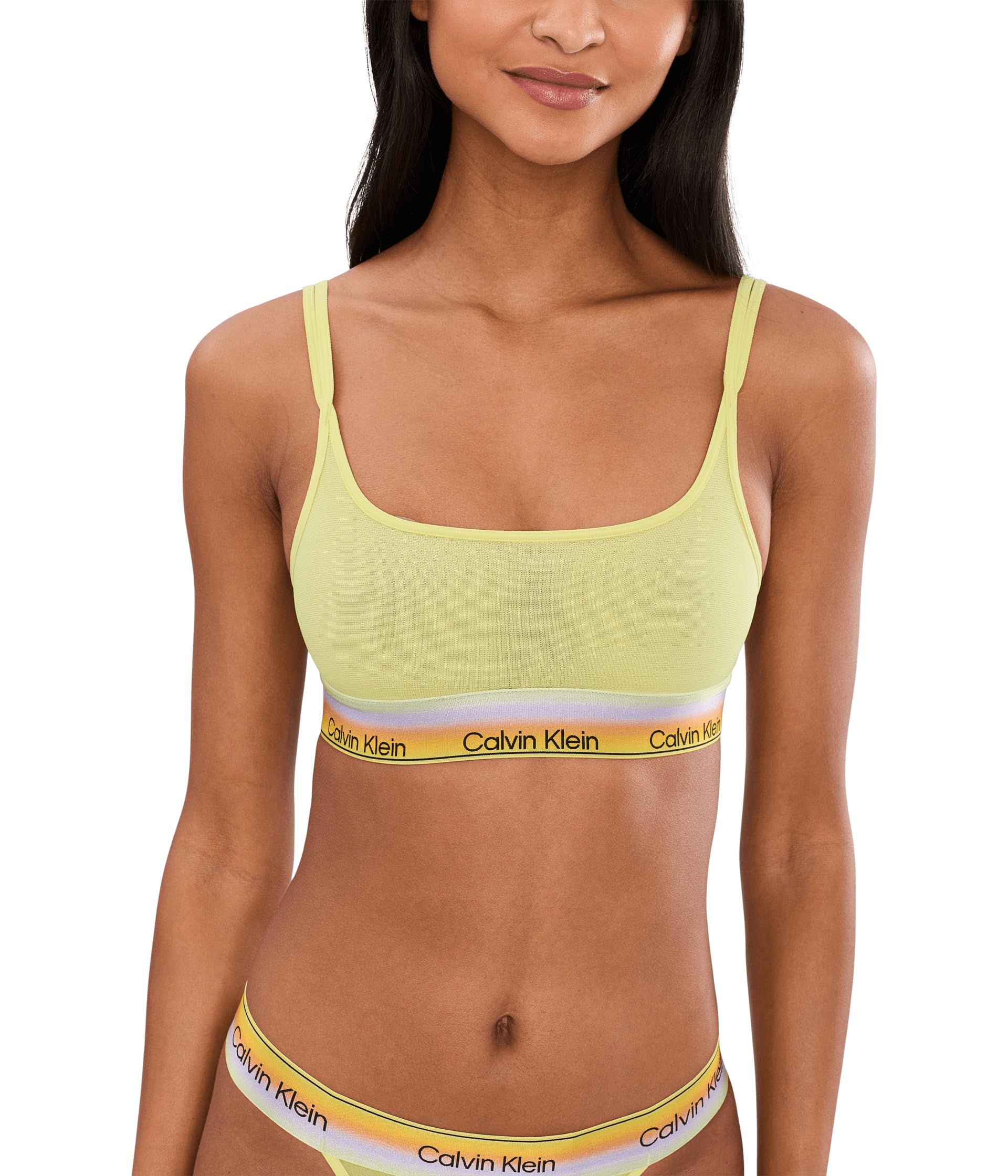 Icon Mesh Unlined Bralette
