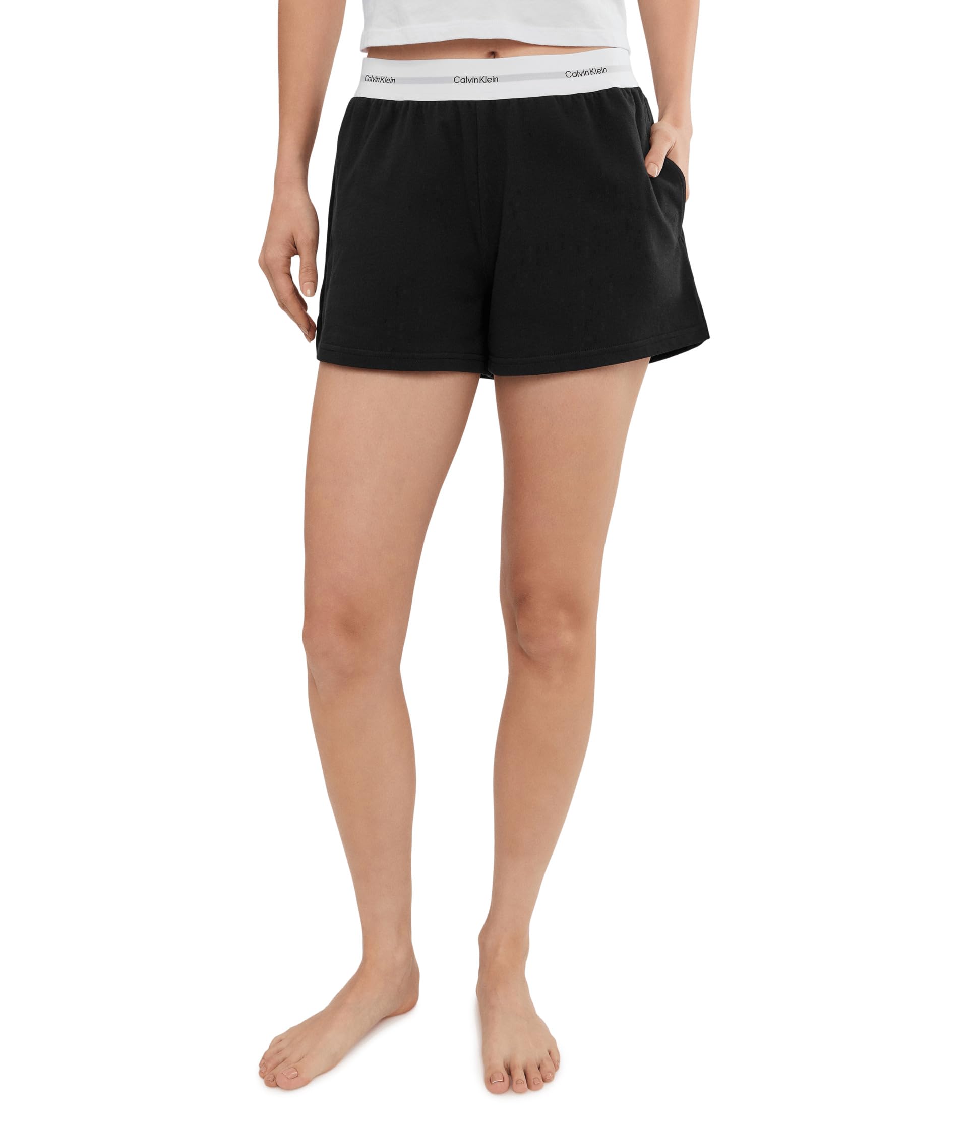 Logo Cotton Jersey Logo Jersey Shorts