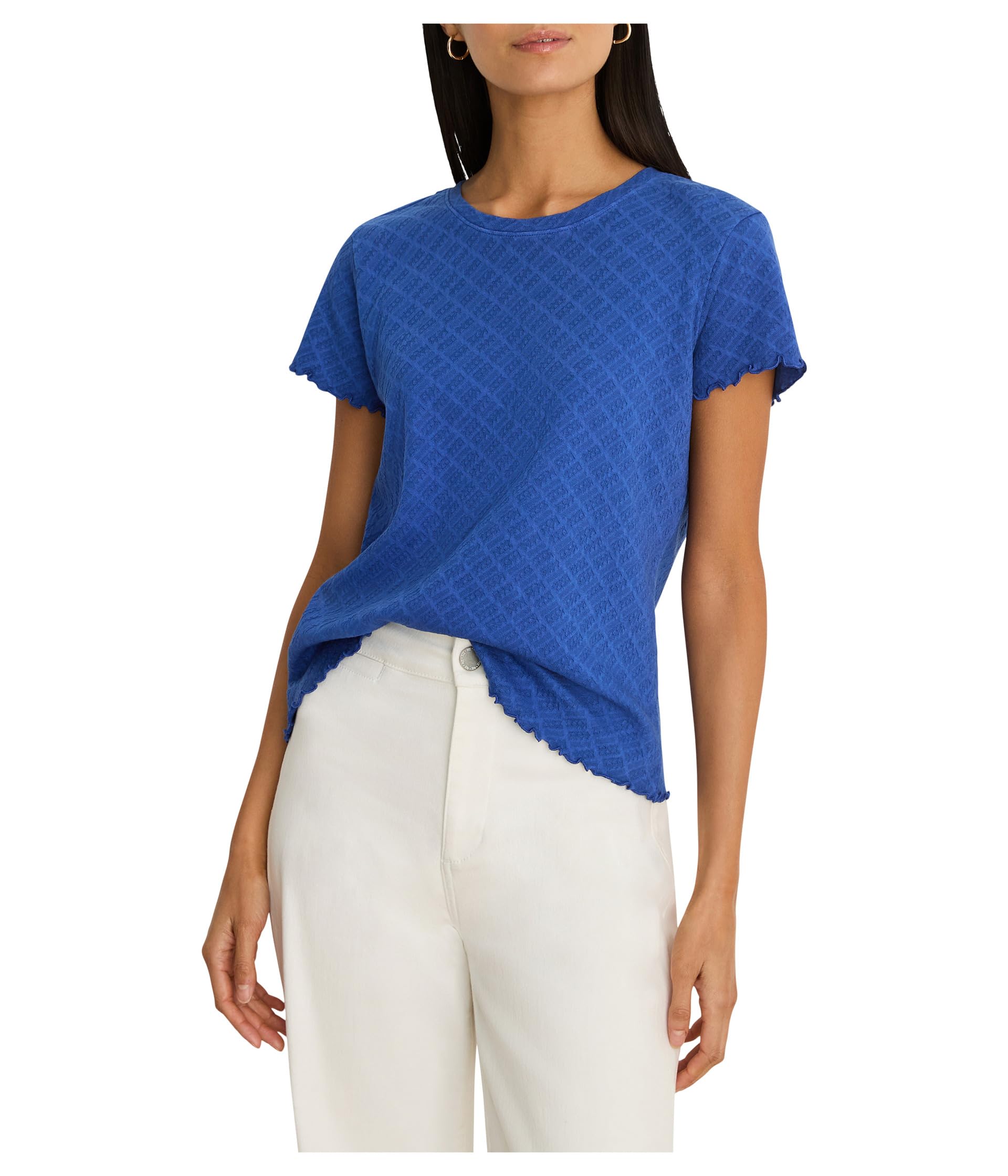 Женский трикотажный T-Shirt Petite Lace Knit