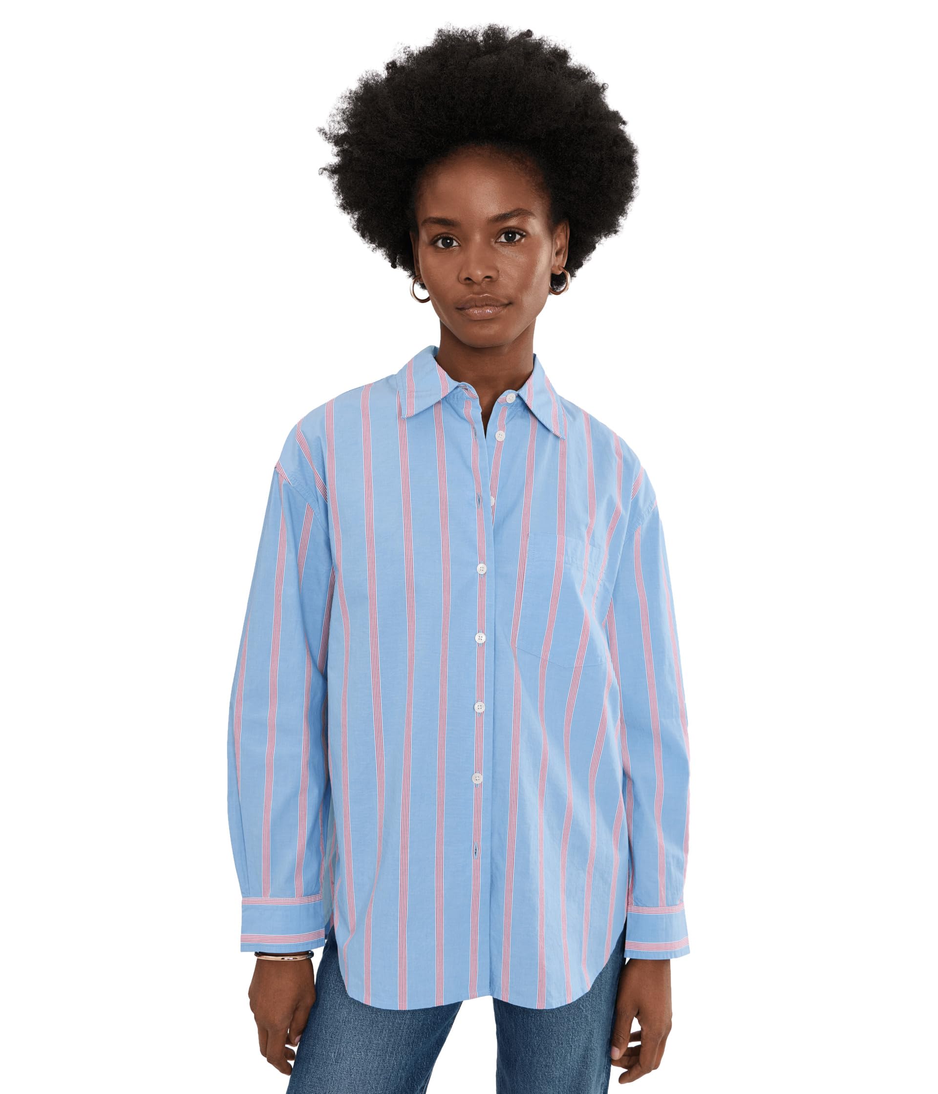 Easy Shirt - Midweight Washed Poplin