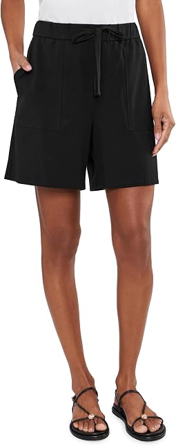 Шорты из трикотажа с хлопком Pima Cotton Stretch Eileen Fisher