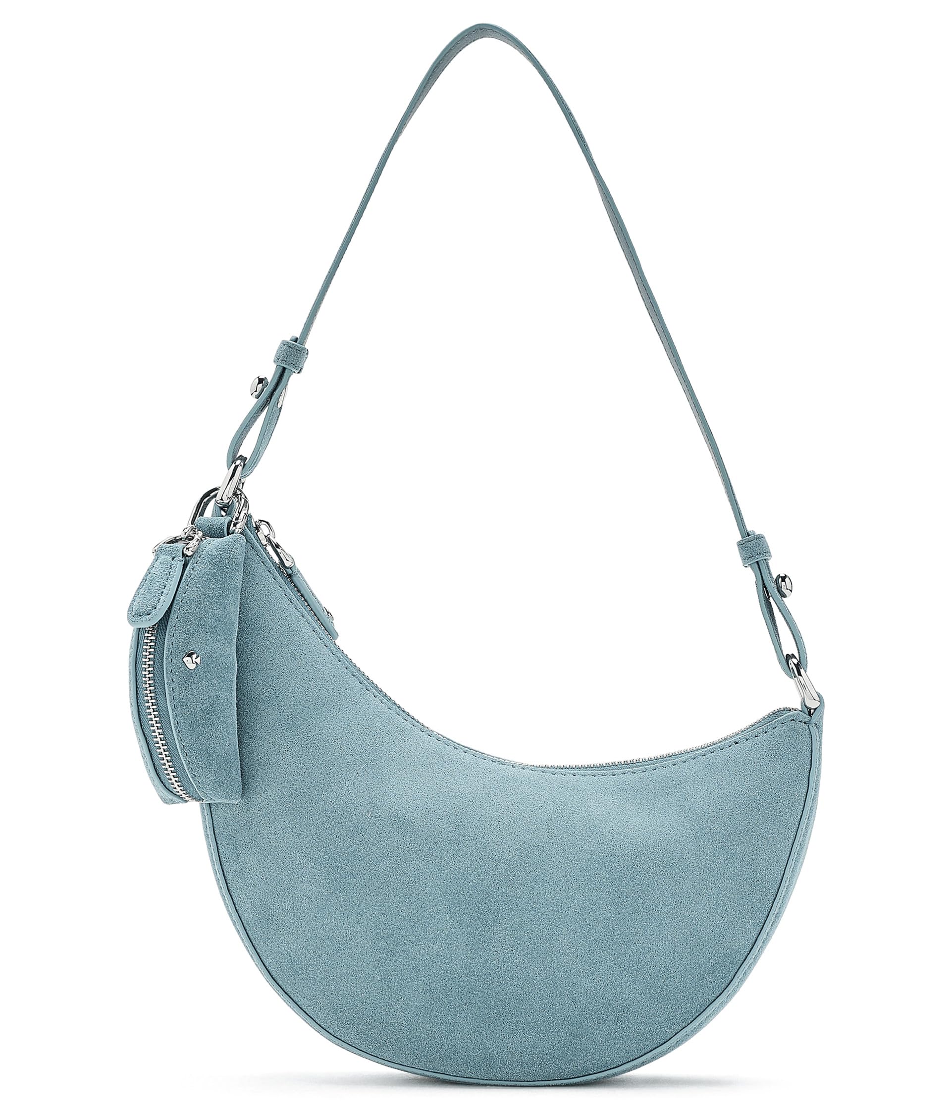 Duo Suede Mini Shoulder Bag