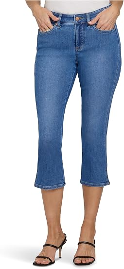 Женские джинсы Petite Chloe Capri Side Slit