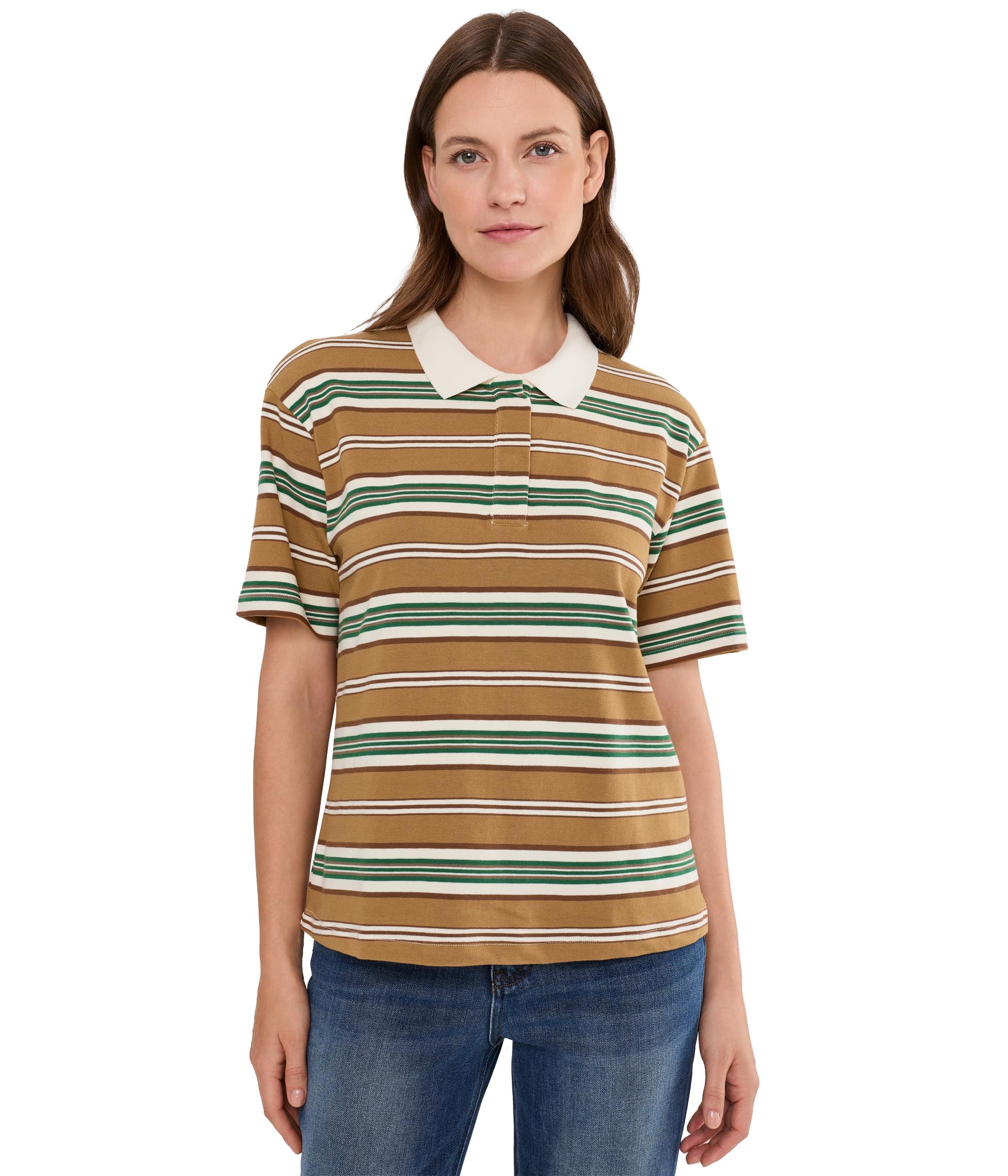 Поло Livvy Stripe Knit Short