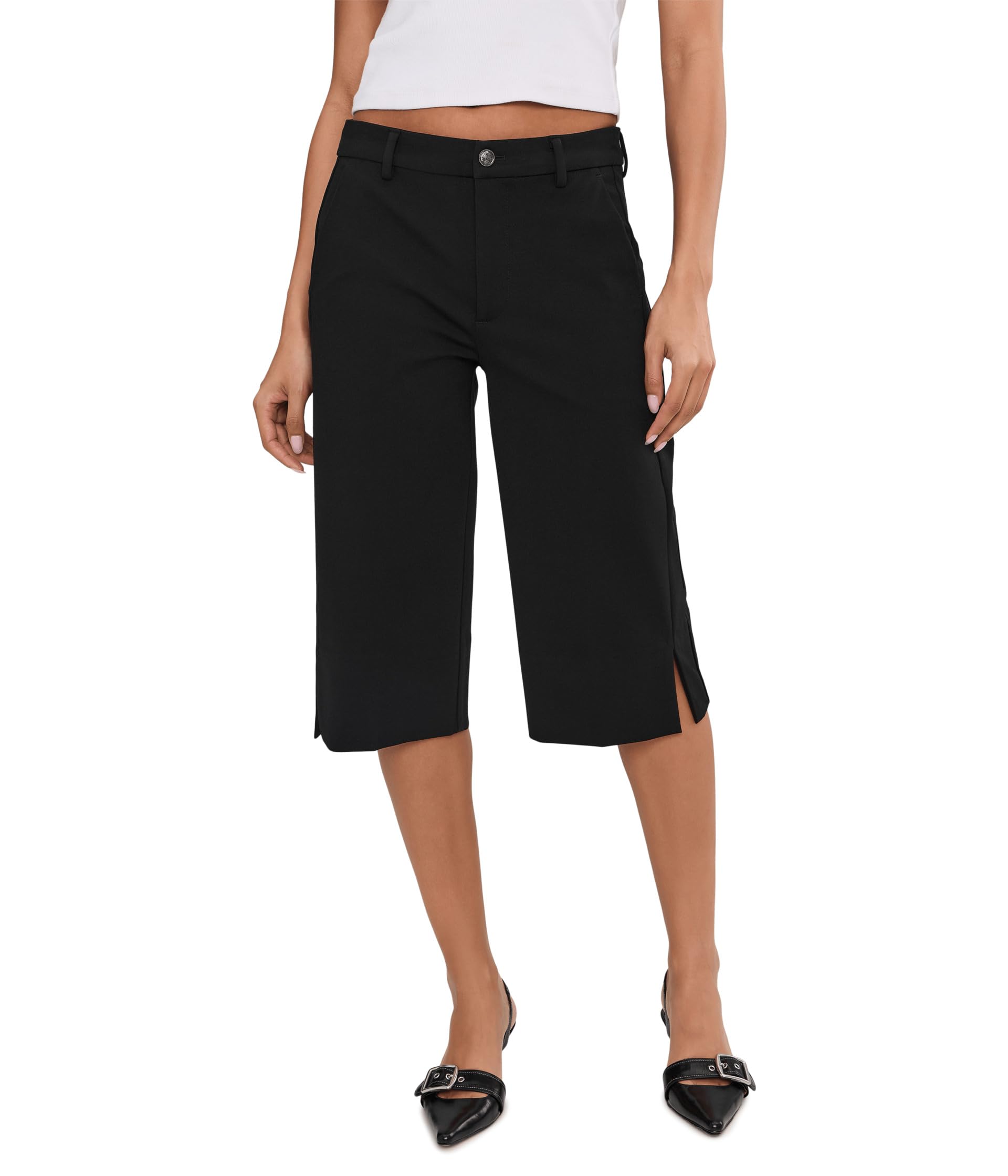 17" High-Rise Super Stretch Ponte Trousers Shapri