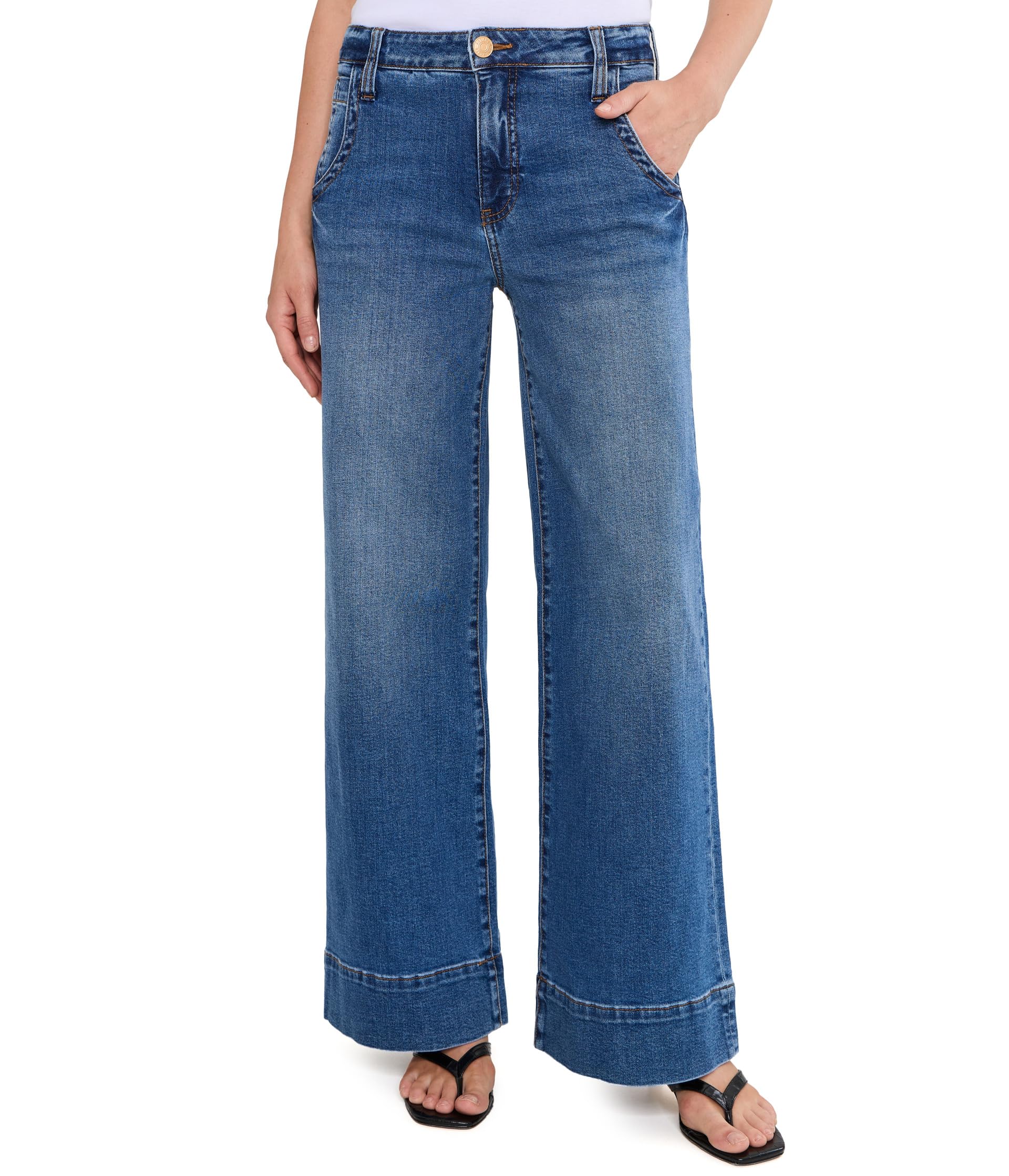 Maya High-Rise Wide Legs Wide Hem