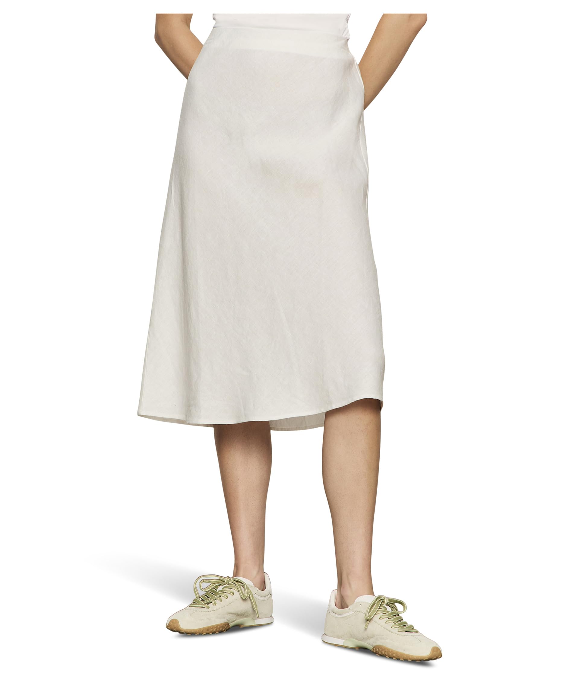 Everyday Linen Slip Skirt