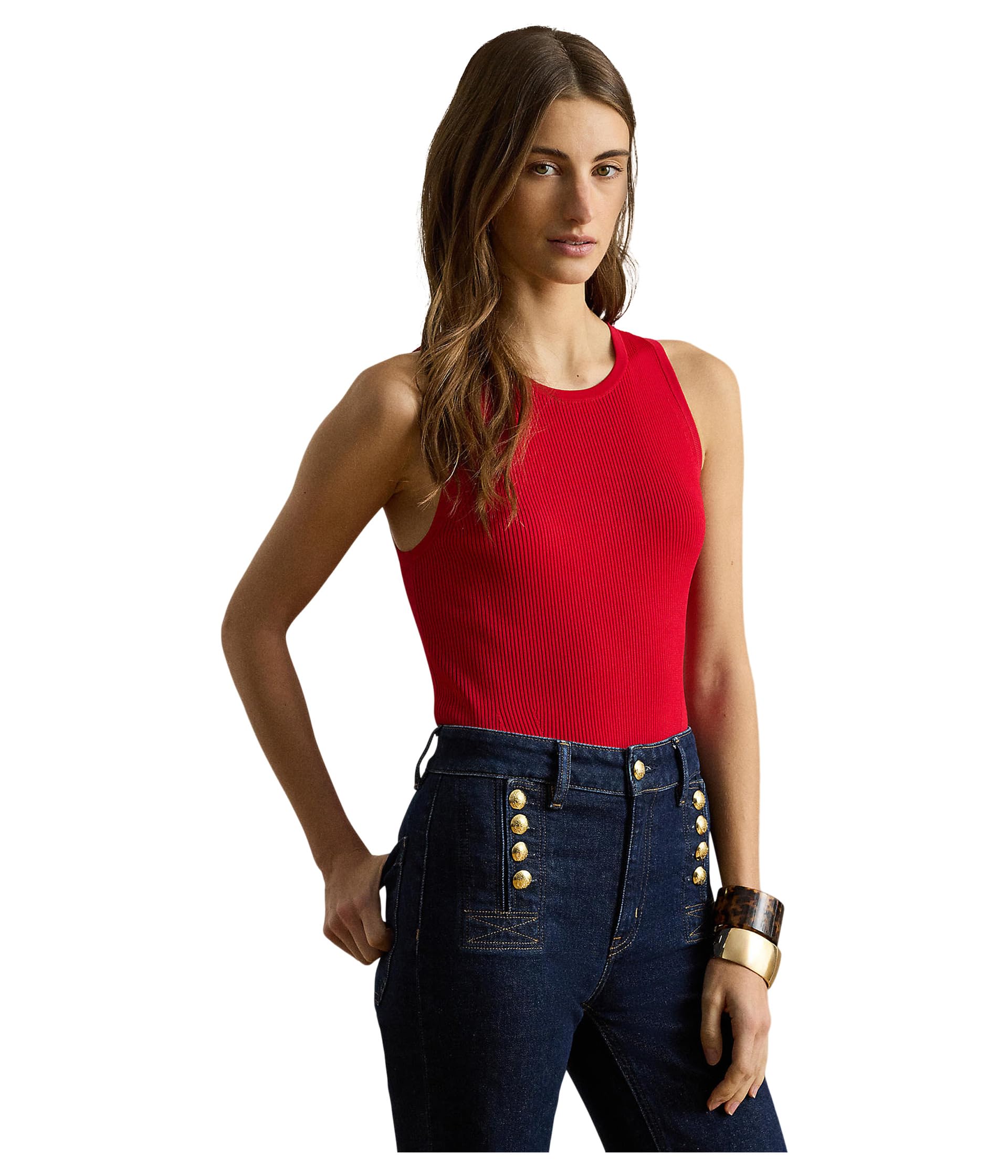 Трикотажный жилет без рукавов Lauren Ralph Lauren