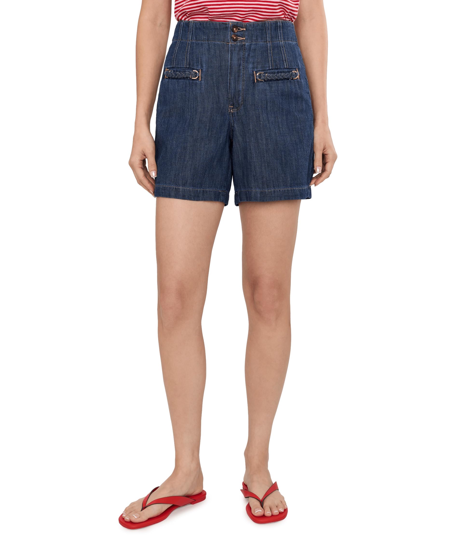 Женственные шорты NYDJ Kayla Denim