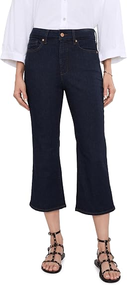 Джинсы Monica Kick Flare Crop Женские
