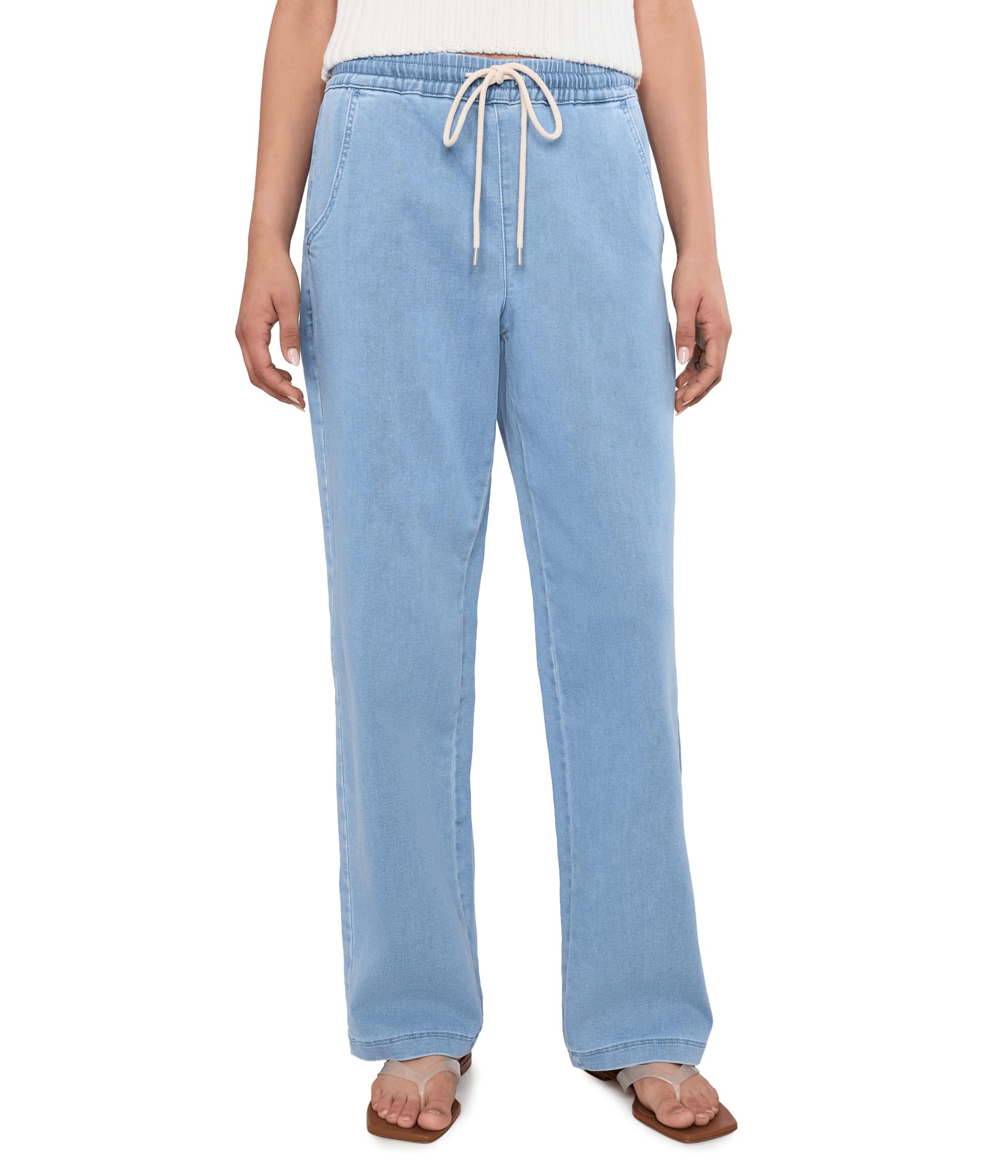 Брюки из денима Relaxed Drawstring Pull-On