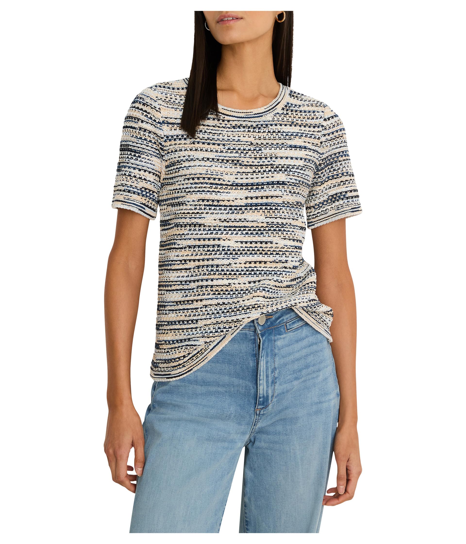 Женский джемпер Petite Spacedye Tuck Stitch
