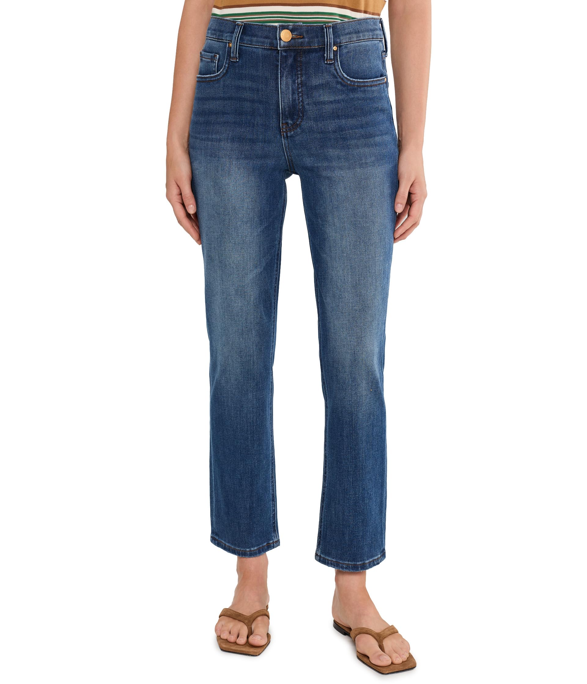 Blair High-Rise Fab Ab Straight Leg