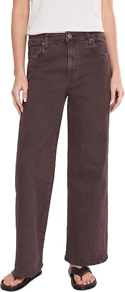 Meg High-Rise Wide Leg Side Panel