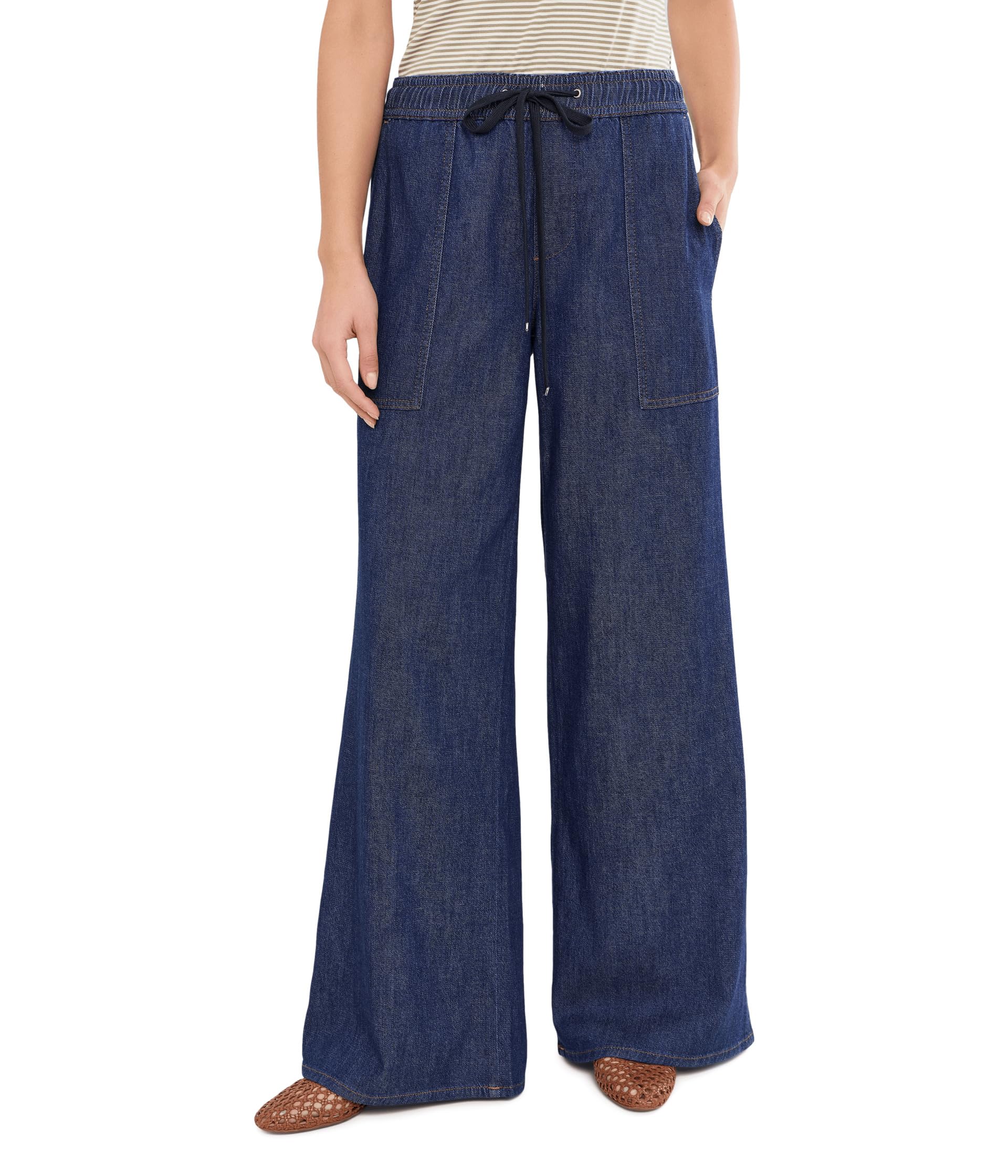 Женские джинсы 7 For All Mankind Utility Pull-On Wide Leg