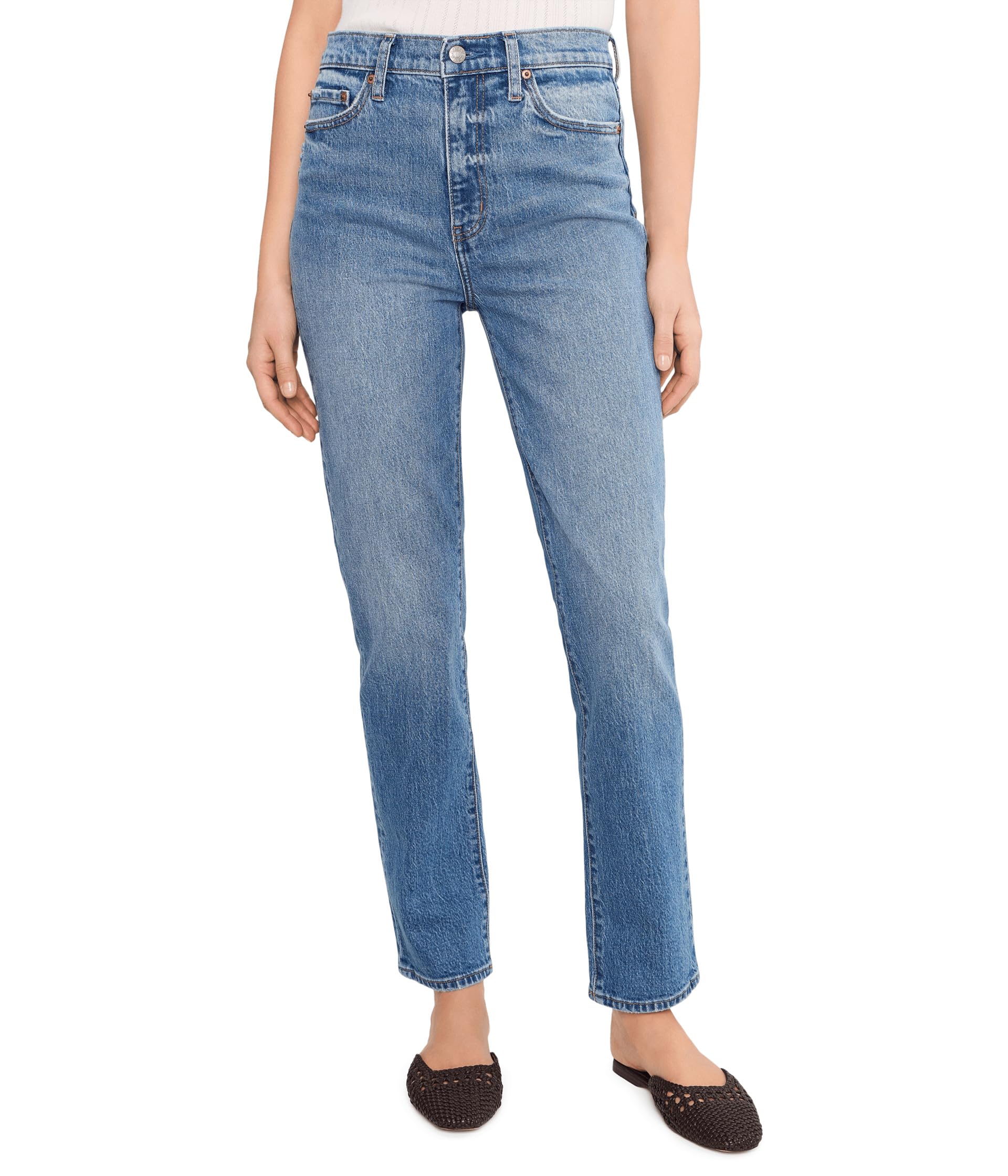 Smarty Pants High-Rise Slim Straight in Alter Ego