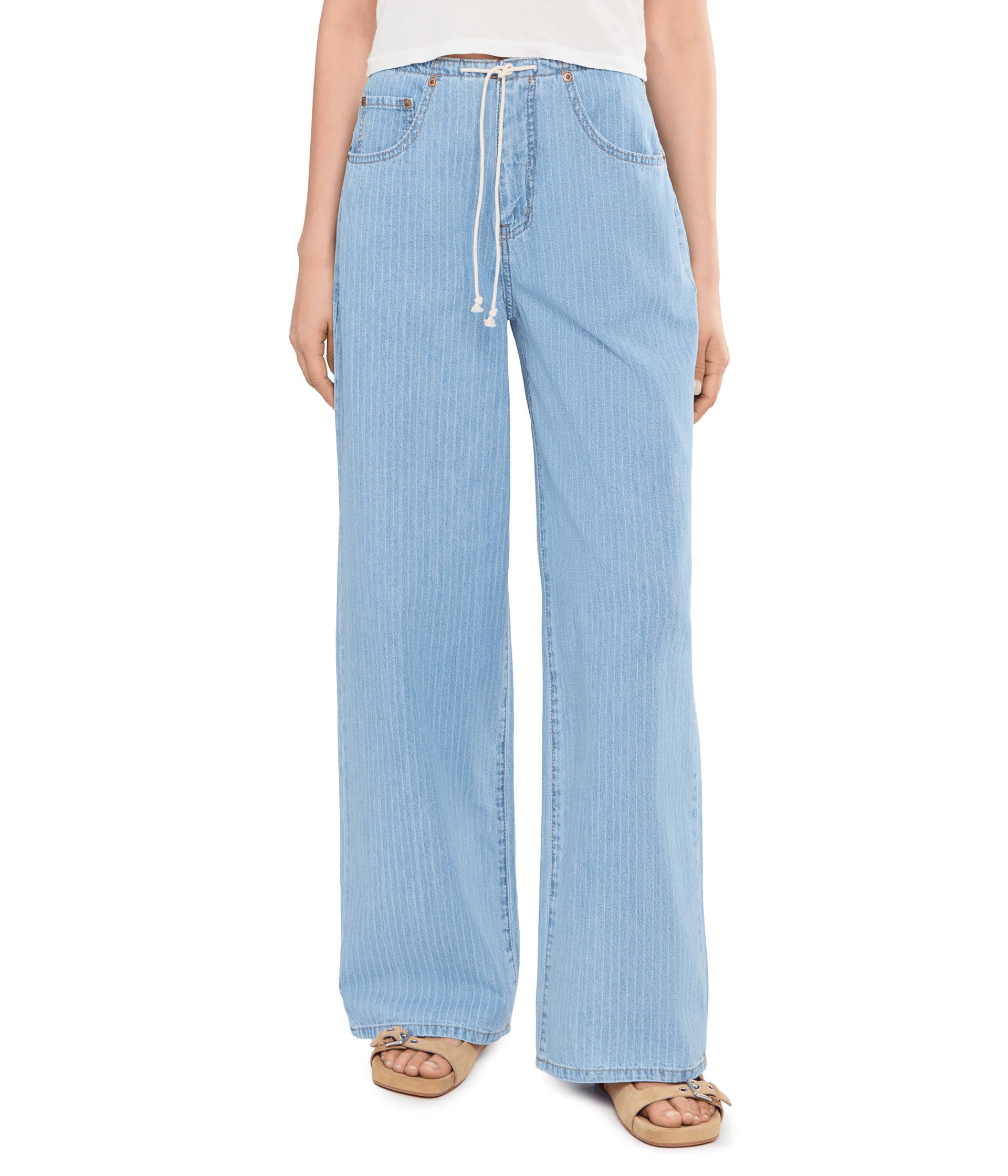 Широкие брюки Madison Mid-Rise в цвете Whimsy