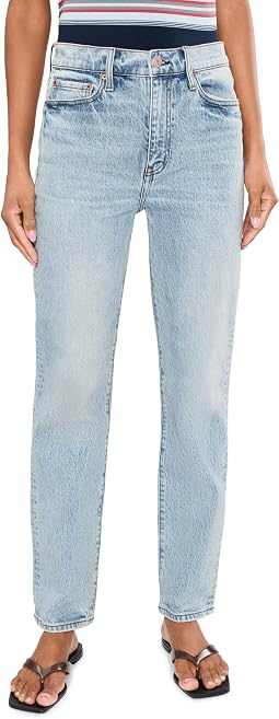 Smarty Pants High-rise Slim Straight In Wink женские джинсы