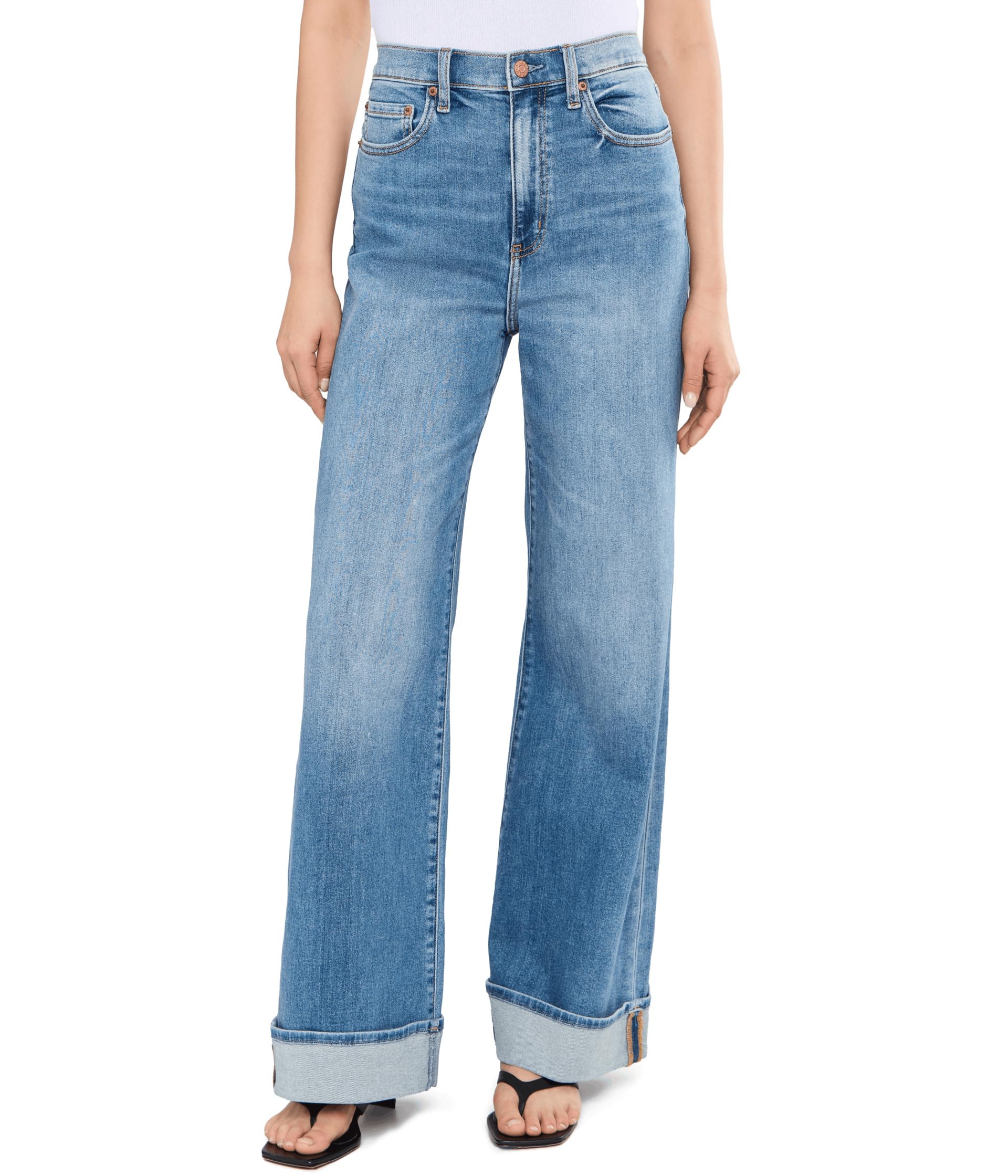 Far Out High-rise Wide Leg In Big Break