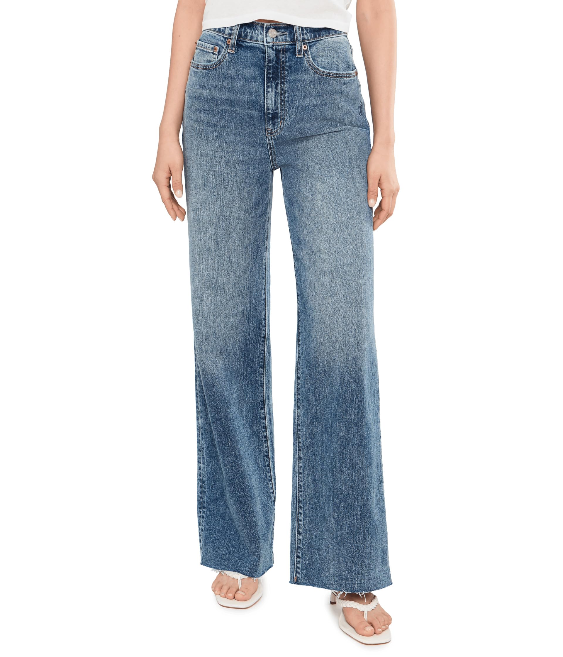 Джинсы Far Out High-rise Wide Leg
