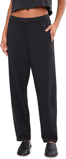 Garment Dyed Terry Slouch Ankle Pant