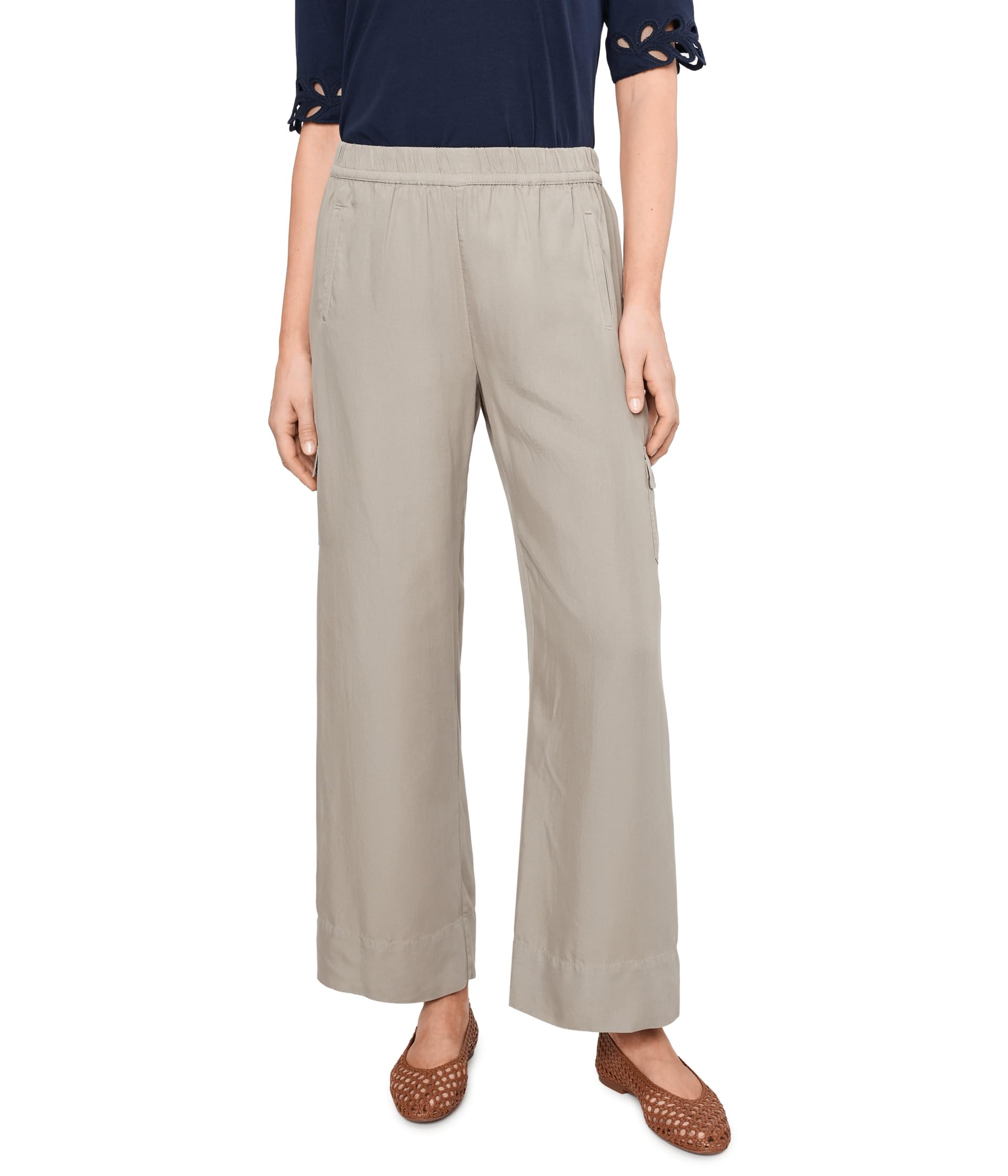 Женские брюки Eliot Wide Leg Drapey Cargo Ankle