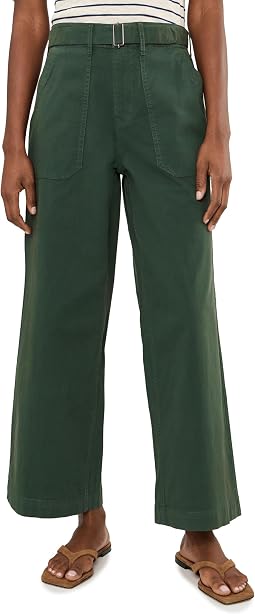 Highland Wide Leg Soft Stretch Belted Ankle