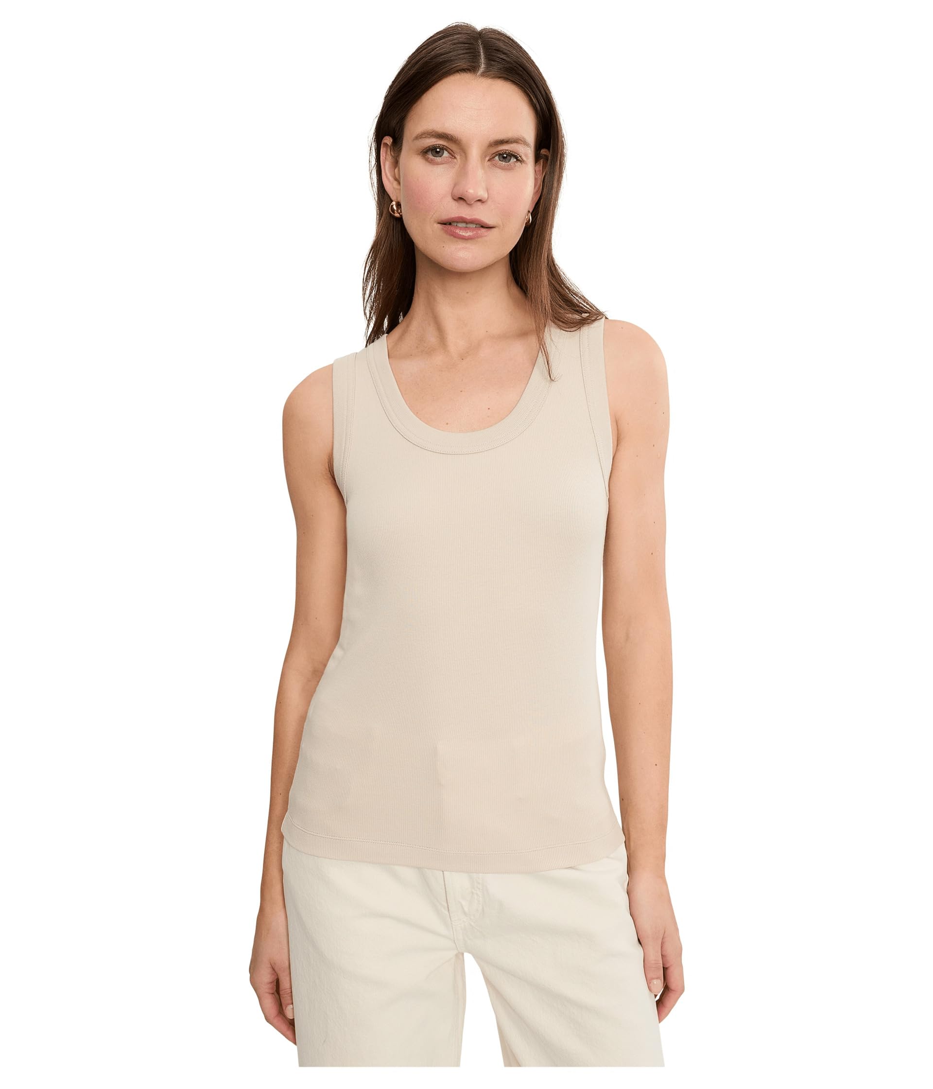 Perfect Knit Rib Scoop Tank