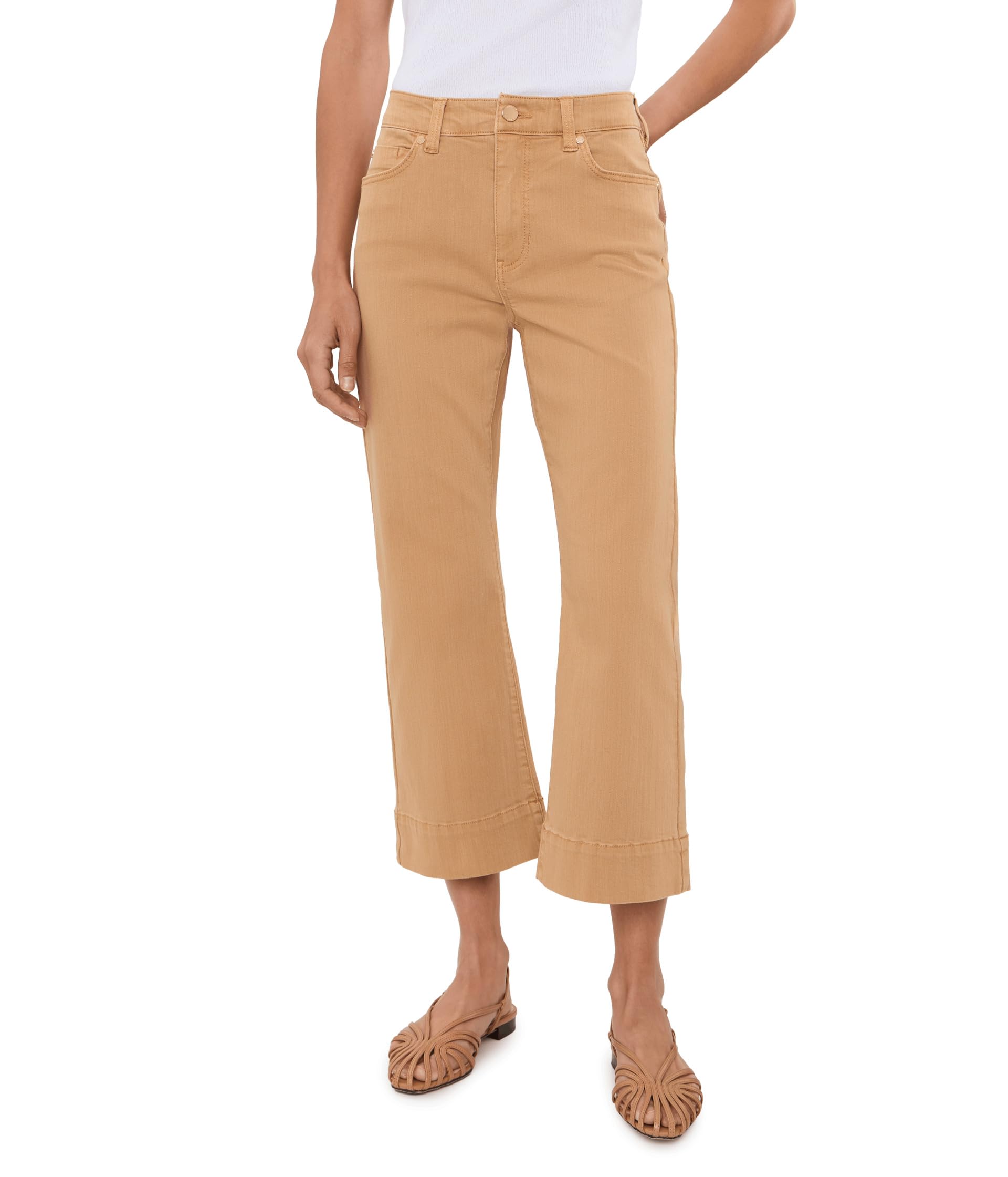 Petite джинсы Hannah Mid-Rise Crop Flare Hugger