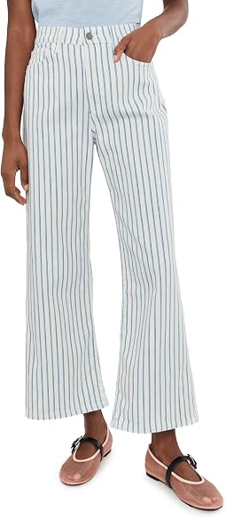 The Mia Ankle in Blue Multi Stripe