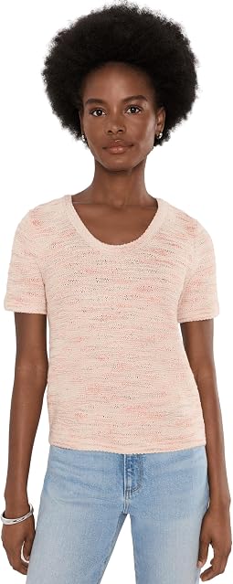 Textured Wave Sweater Tee