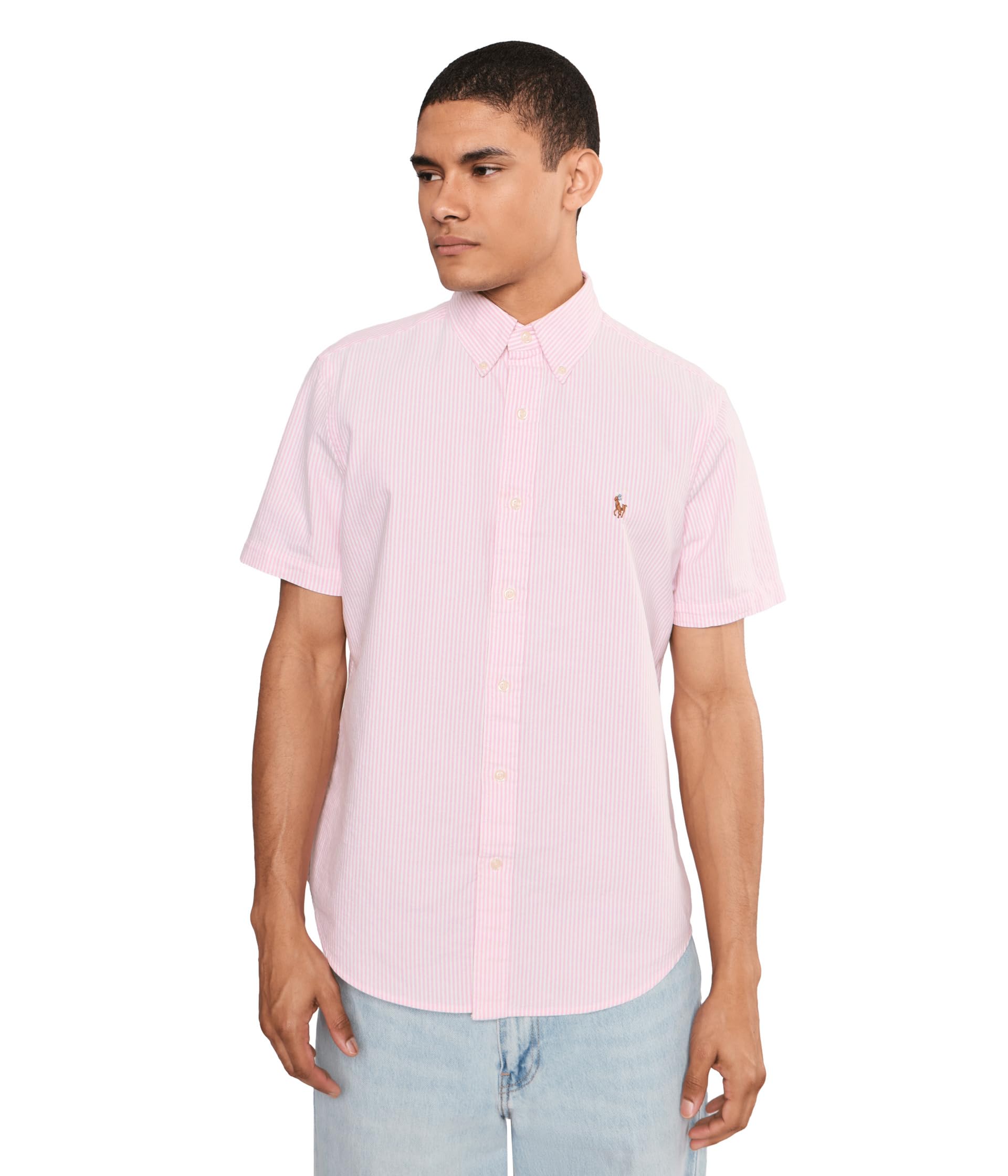 Мужская рубашка Classic Fit Striped Oxford