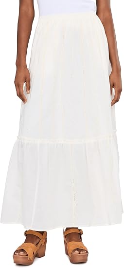 Liverpool Los Angeles Tiered Woven Pull-on Lined Maxi Skirt юбка женская maxi