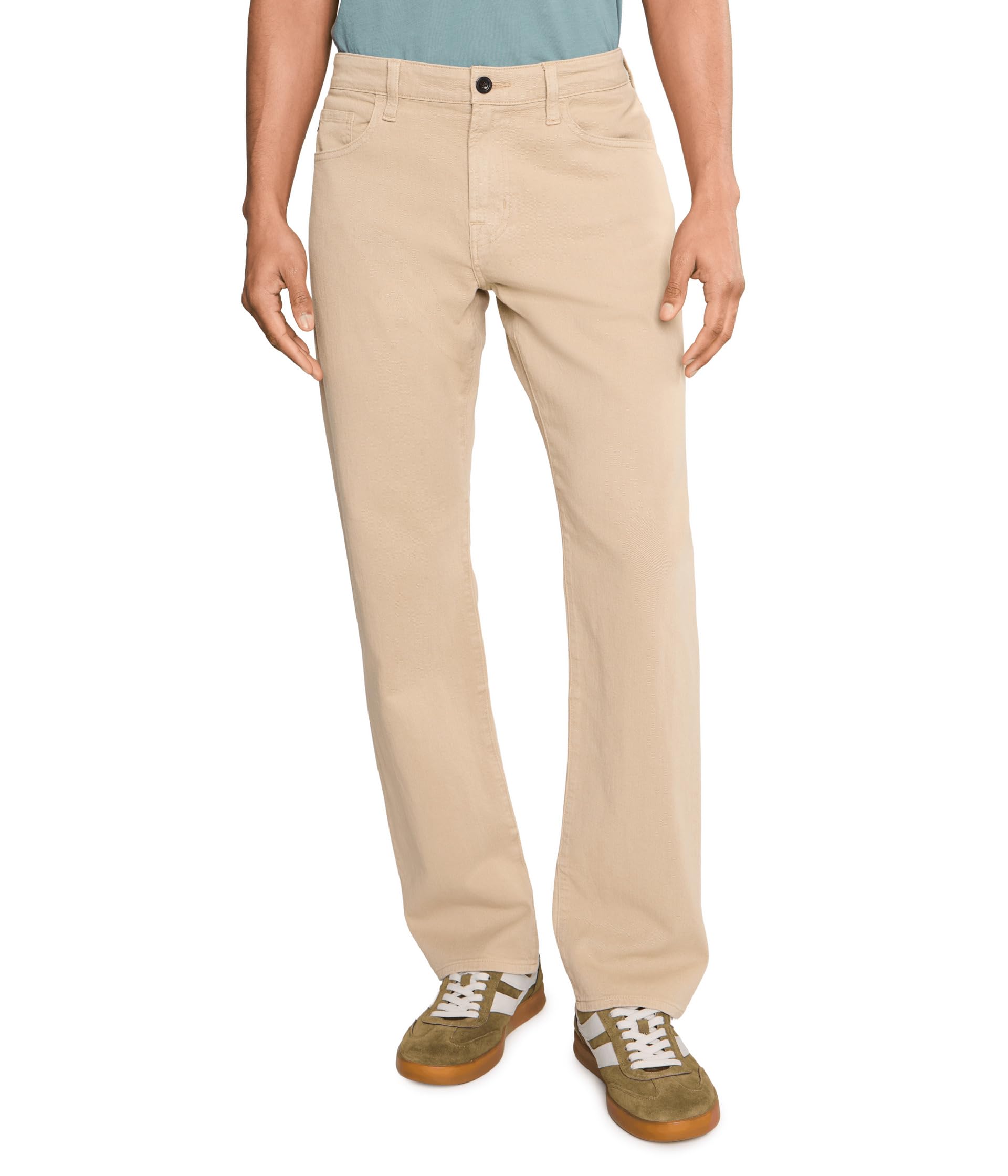 Protege Classic Straight Pants In Dune Khaki