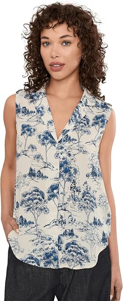 Gabrielle Sleeveless Blouse