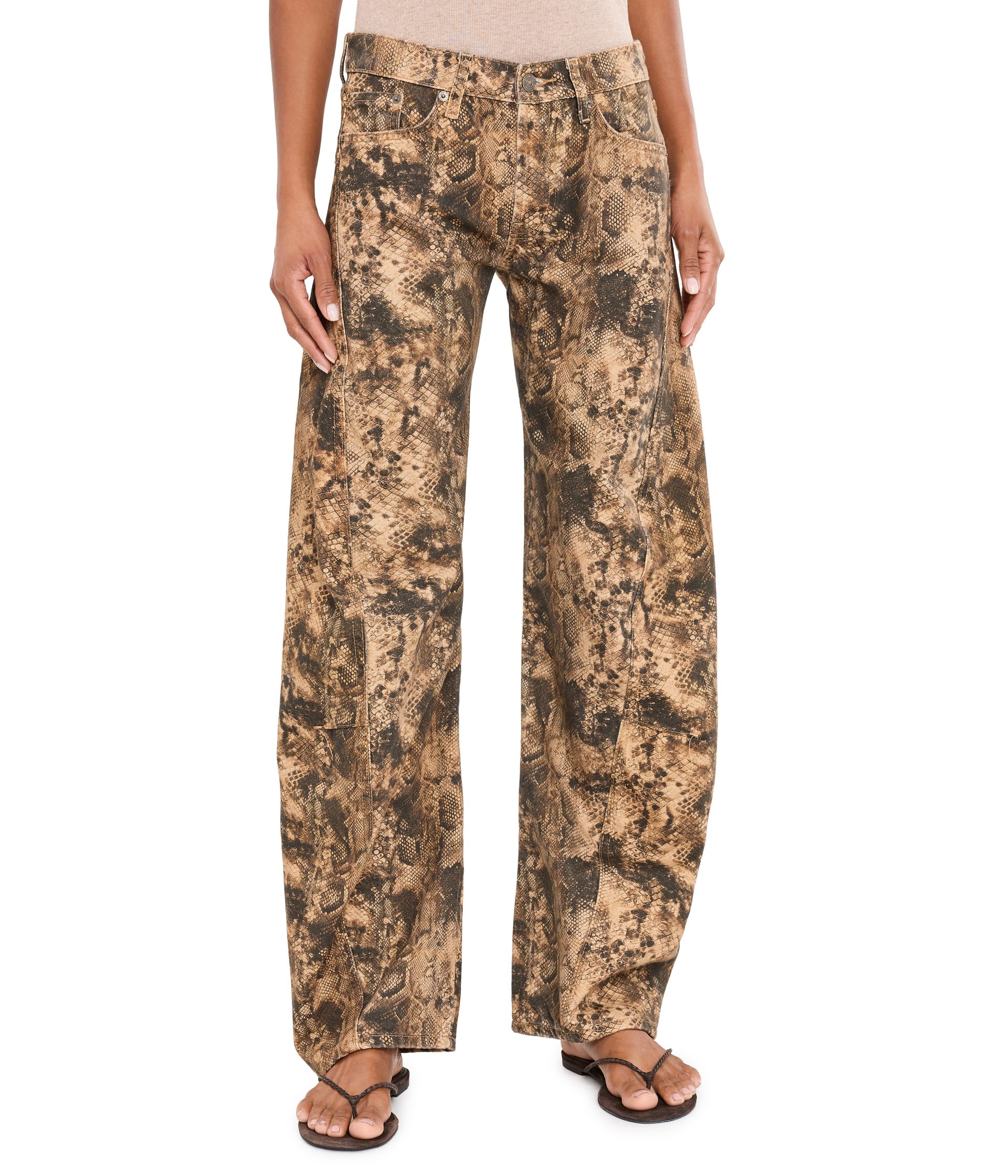 We The Free Fable Low Rise Printed Jeans