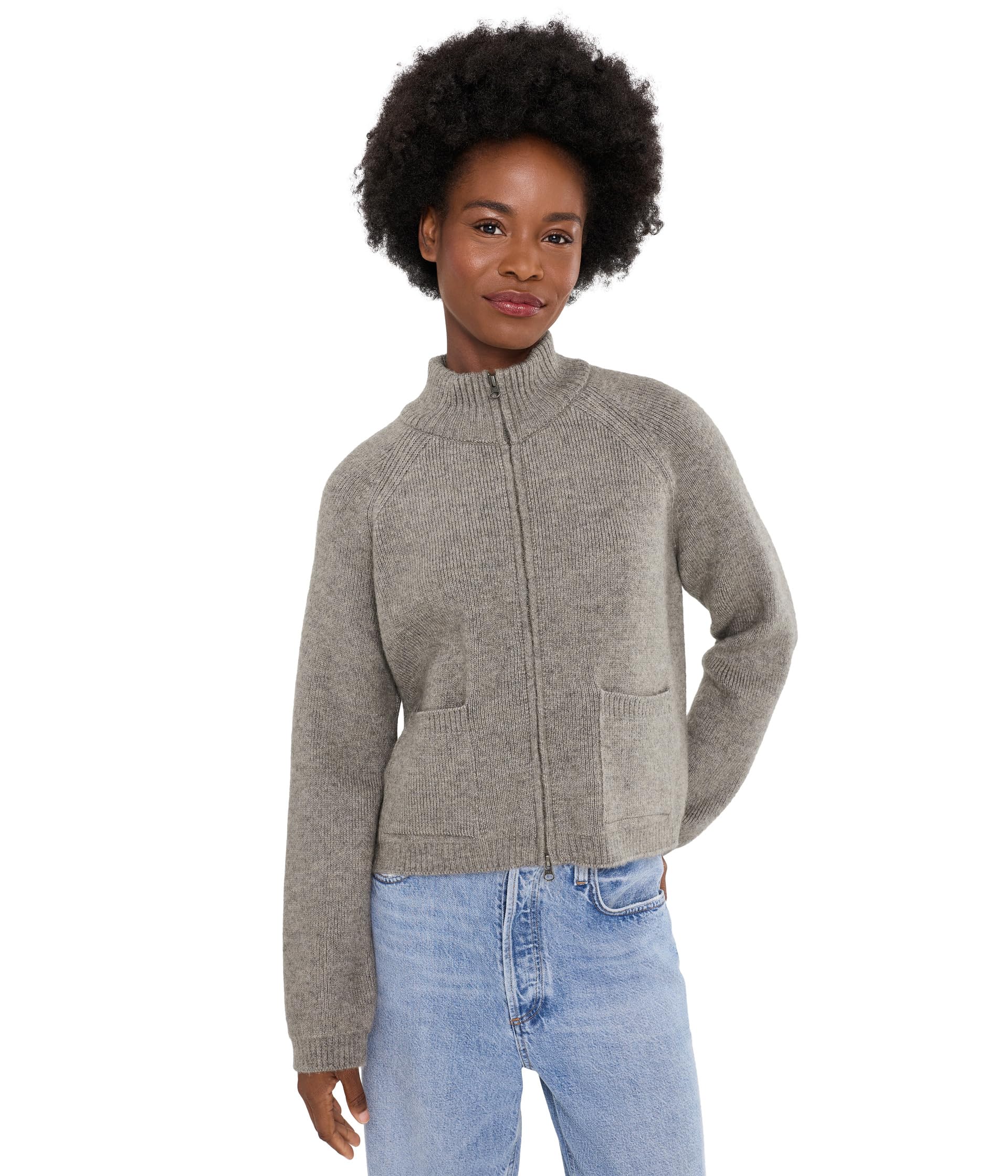 We The Free On It Zip-Up Cardigan