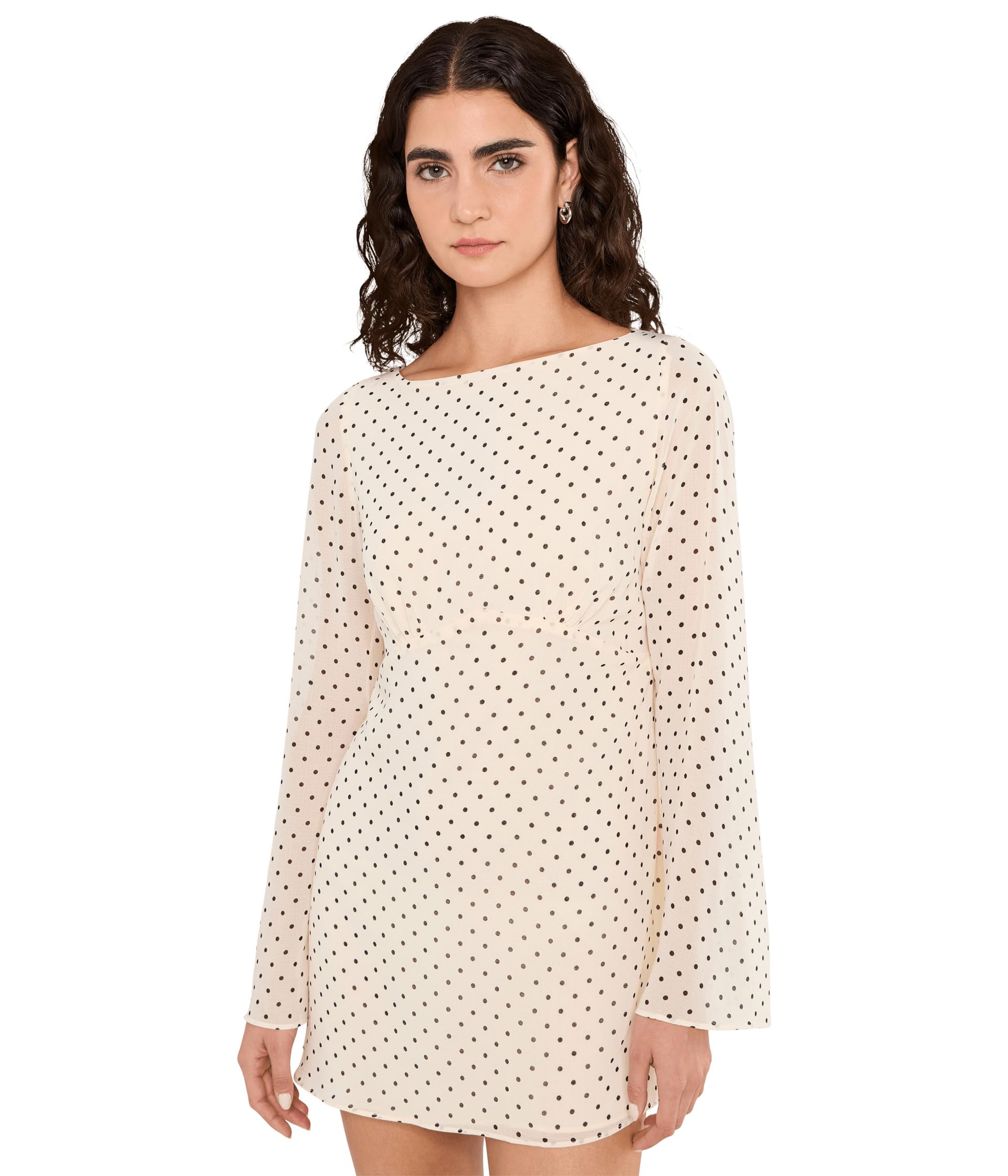 Мини-платье Free People с принтом