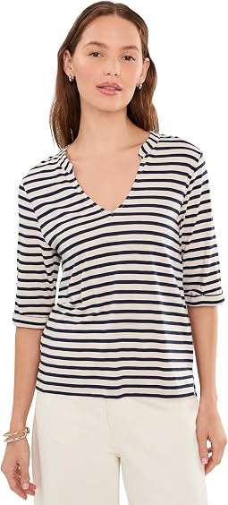 Dark Opal/Navy Blazer Stripe