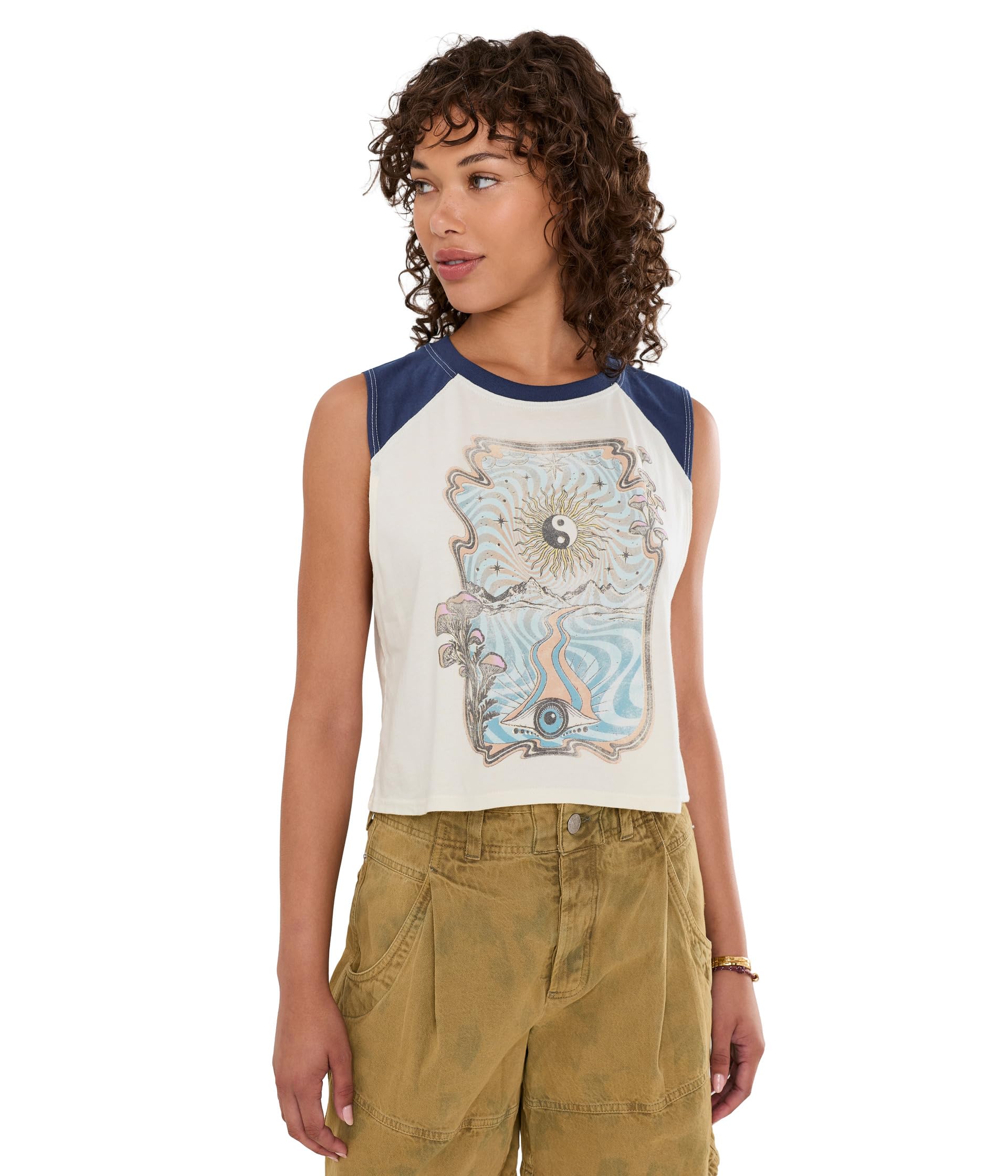 Cosmic Mirage Rally Crop Tank