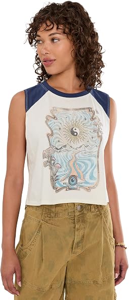Cosmic Mirage Rally Crop Tank