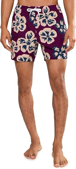 Chubbies The Berry Botanica 5.5" (Classic Lined Swim Trunks)