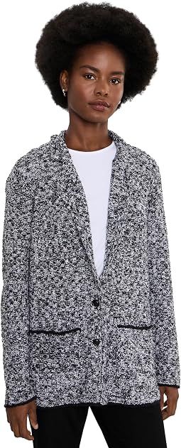 Куртка Eileen Fisher с отложным воротником из перуанского хлопка