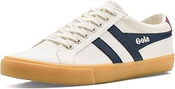 Off White/Navy/Deep Red/Gum