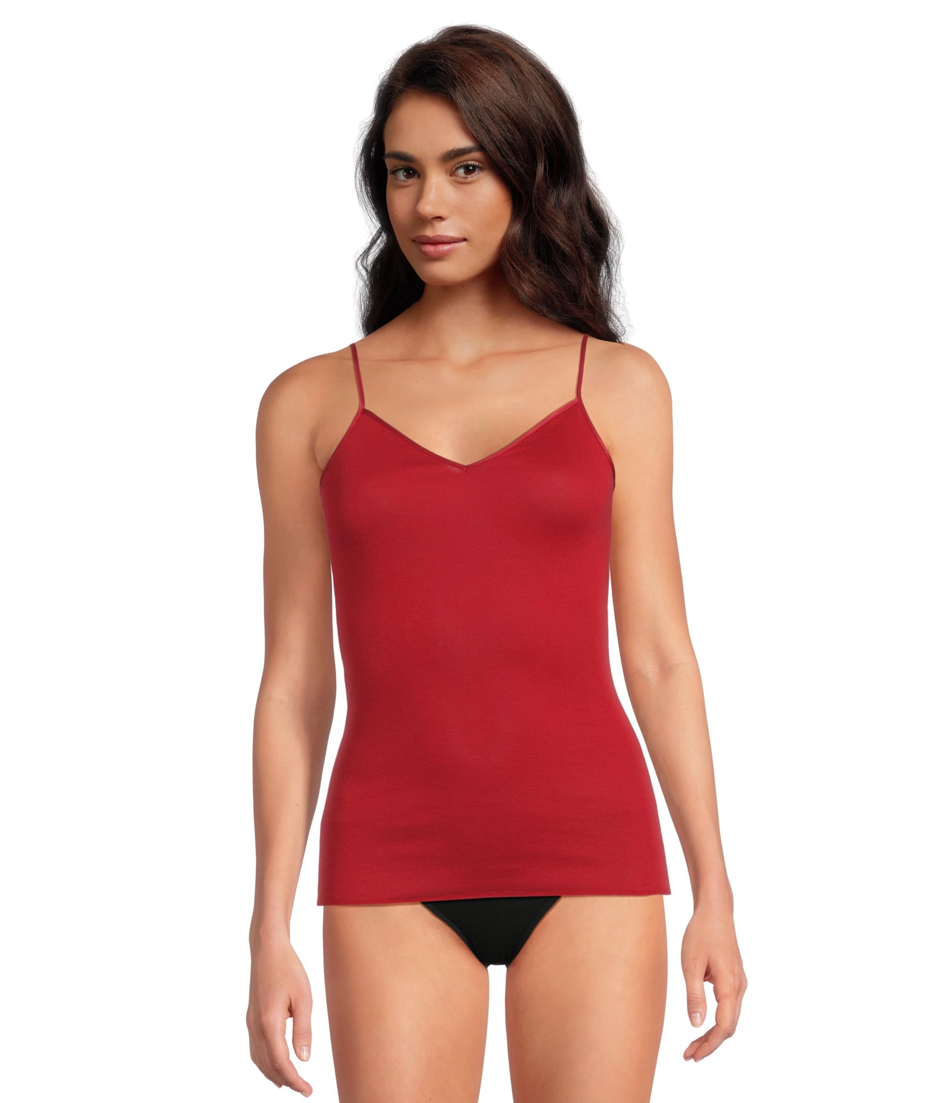 Cotton Seamless V-Neck Spaghetti Camisole